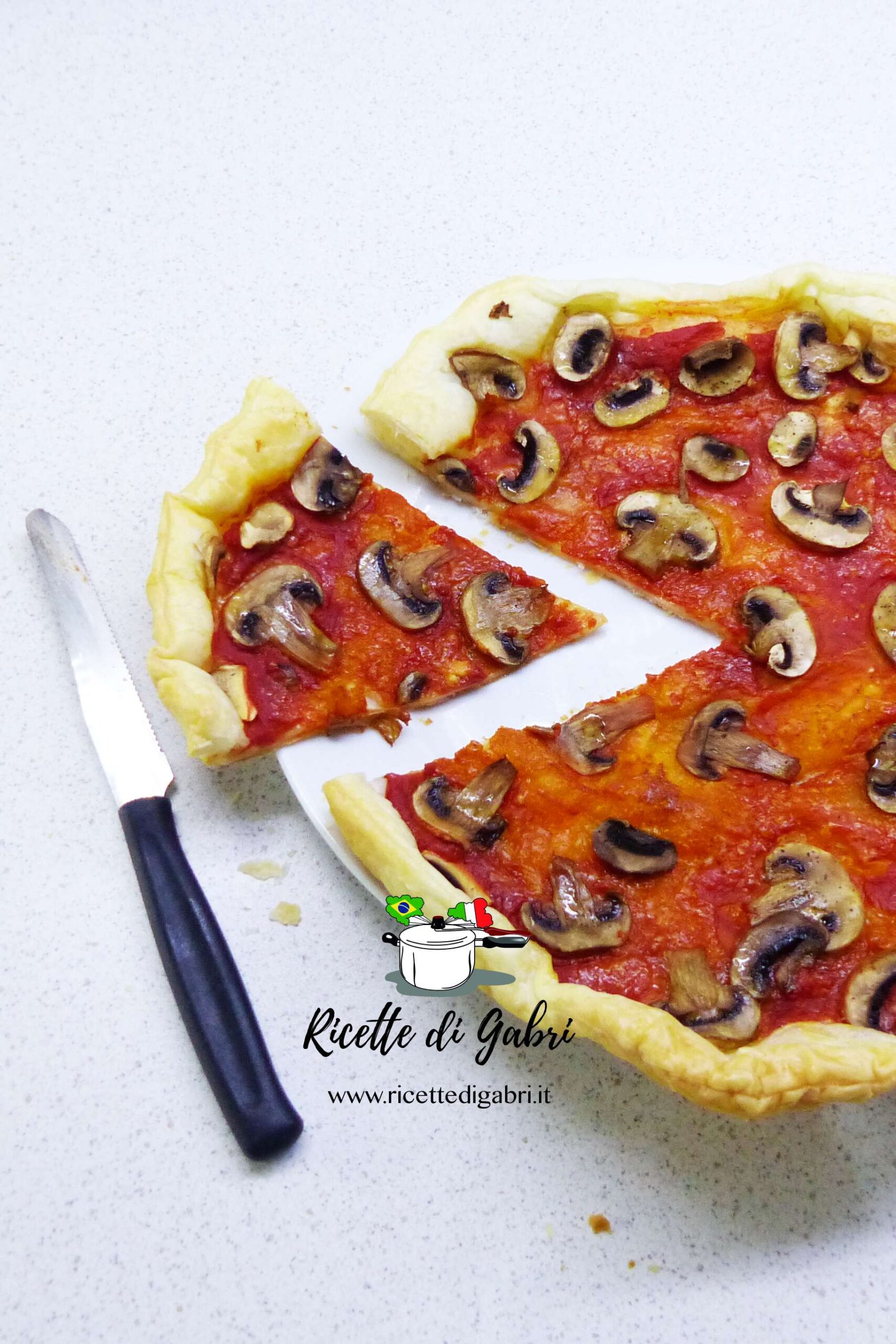 pasta sfoglia ai funghi ricetta facile di gabri antipasti di pasta sfoglia