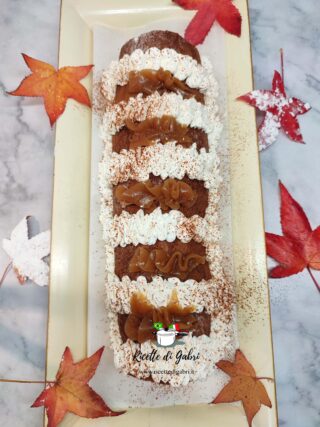 rotolo dolce alle castagne ricetta facile e veloce di gabri