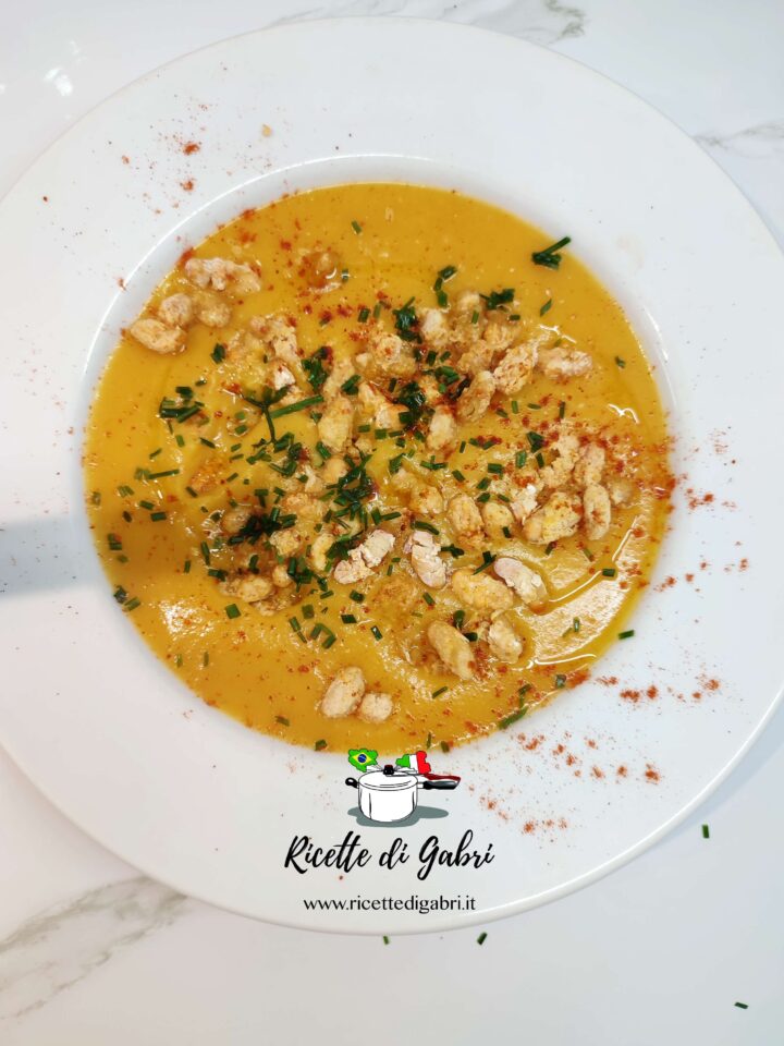 vellutata di carote patate e fagioli cannellini ricetta economica