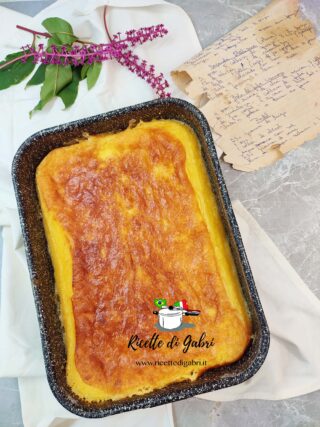 ricetta torta cremosa facilissima casseruola italiana di gabri dolce con parmigiano