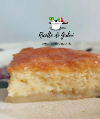 ricetta torta cremosa facilissima casseruola italiana di gabri dolce con parmigiano