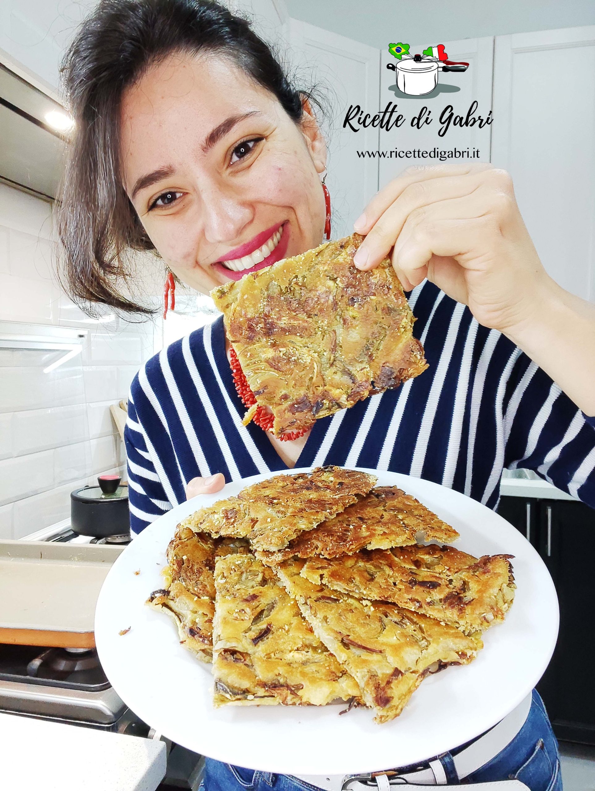 ricetta croccantissima ai carciofi ricetta facile con carciofi gabri schiacciata verdure