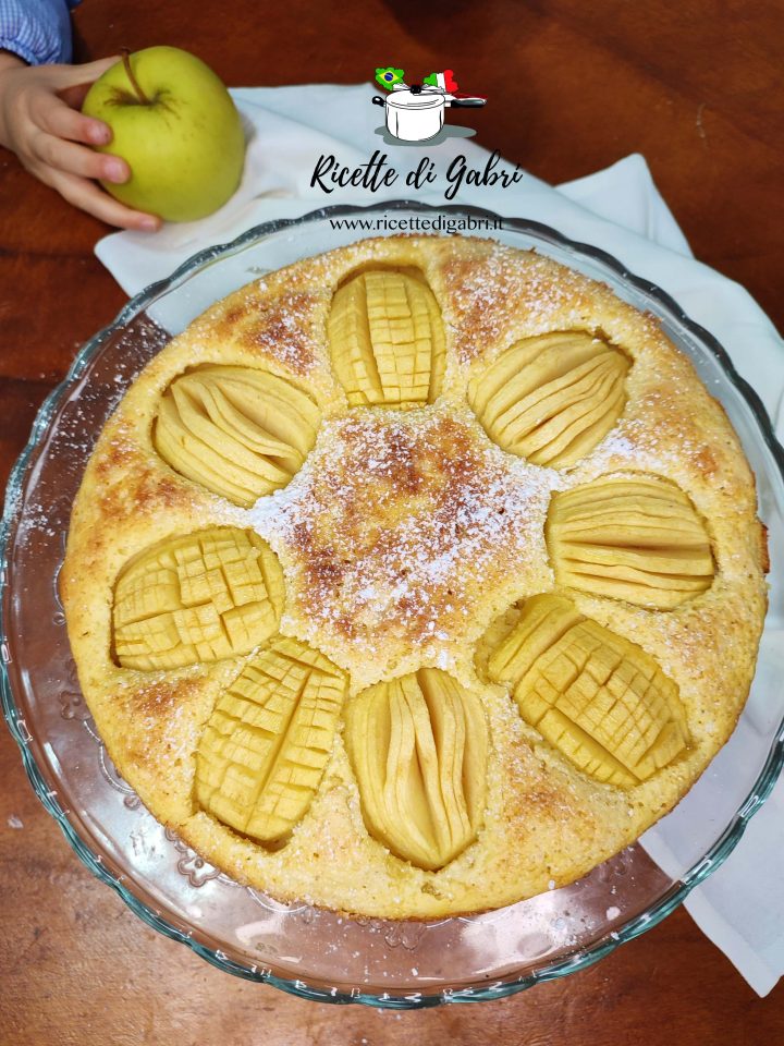 ricetta torta di mele a fiore torta di mele soffice e semplice ricetta di gabri