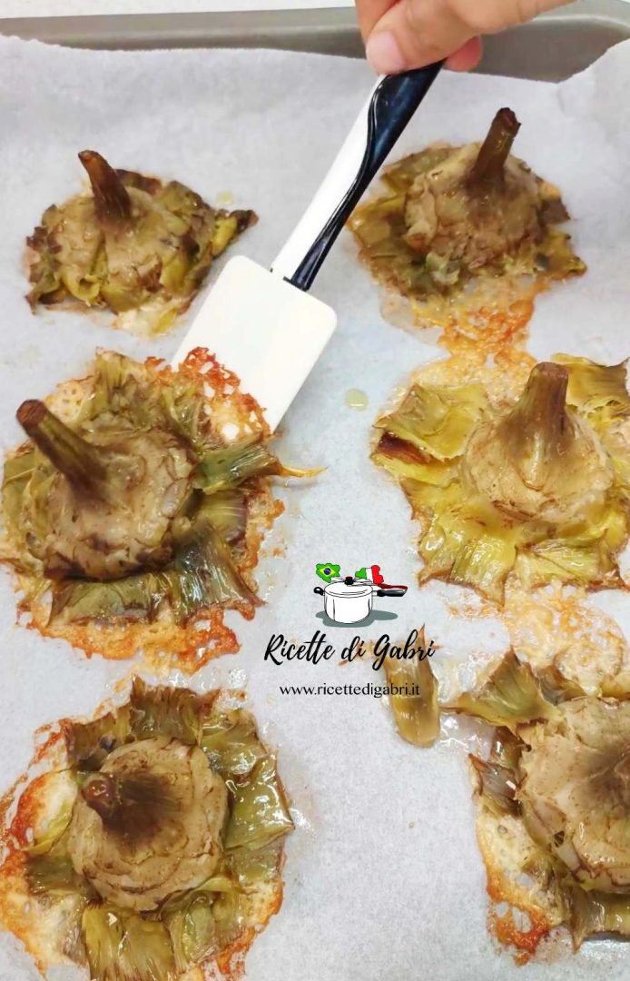ricetta carciofi favolosi al forno cacio pepe carciofi gabri