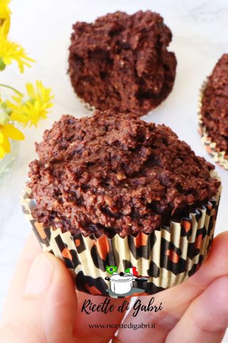 muffins con cioccolato delle uova di pasqua ricetta afcile di gabri