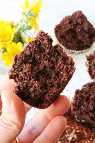 muffins al cioccolato con fiocchi d avena ricetta facile di gabri