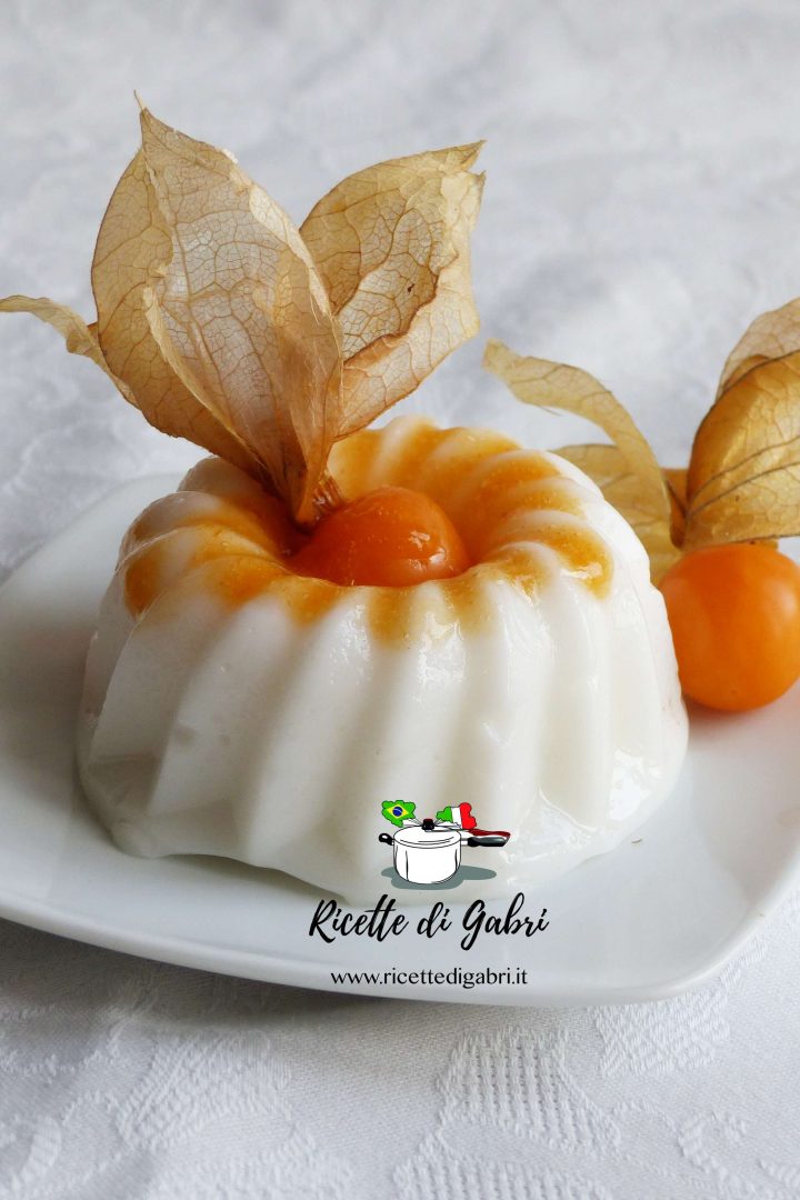 ricetta facile budino al latte di cocco dolce vegan panna cotta al cocco gabri