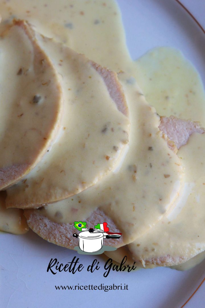 ricetta tacchino tonnato di gabri facile e veloce