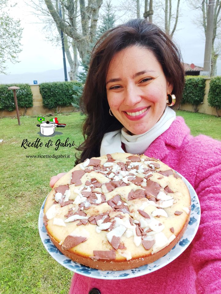 ricetta torta kinder di gabri riciclare cioccolato uova di pasqua ricetta facile torta soffice veloce