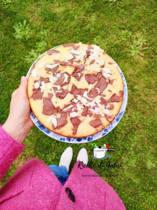 torta con cioccolato kinder uova di pasqua torta soffice kinder gabri