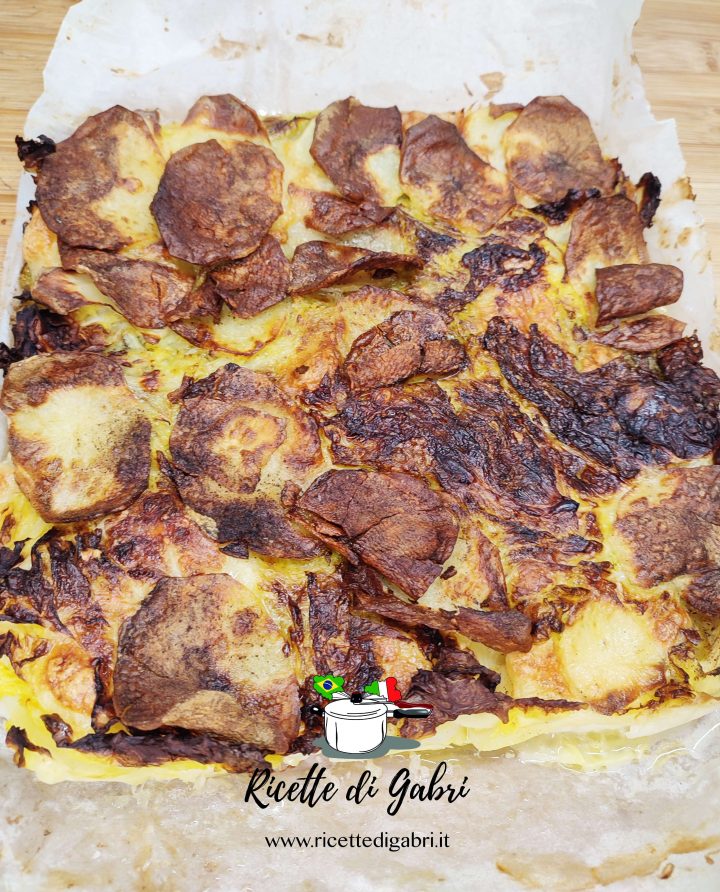 parmigiana di patate e verza di gabri