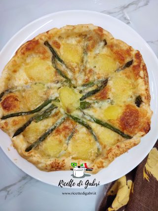 ricetta pasta sfoglia asparagi e patate gabri