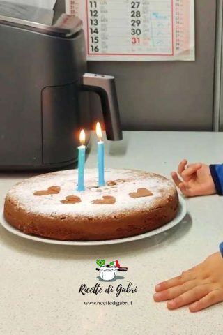 torta 7 vasetti yogurt e gocce di cioccolato gabri