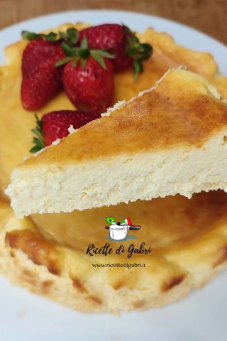 ricetta cheesecake all italiana con crema ricotta gabri