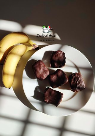 dolce con banane troppo mature cioccolato e banana