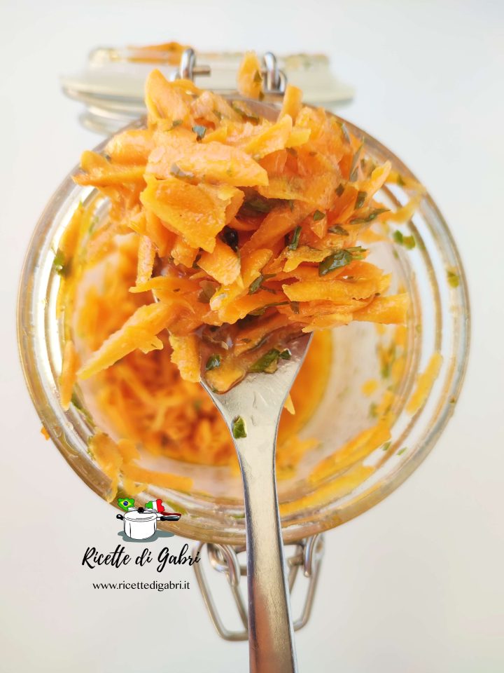 carote ricette sfiziose carote marinate al miele facile veloce gabri