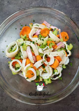 insalata di totani surgelati ricetta facile insalata di mare agrodolce sfiziosa veloce antipasti di mare