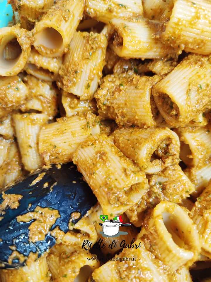 pasta cremosa con pomodori secchi ricetta veloce di gabri pesto