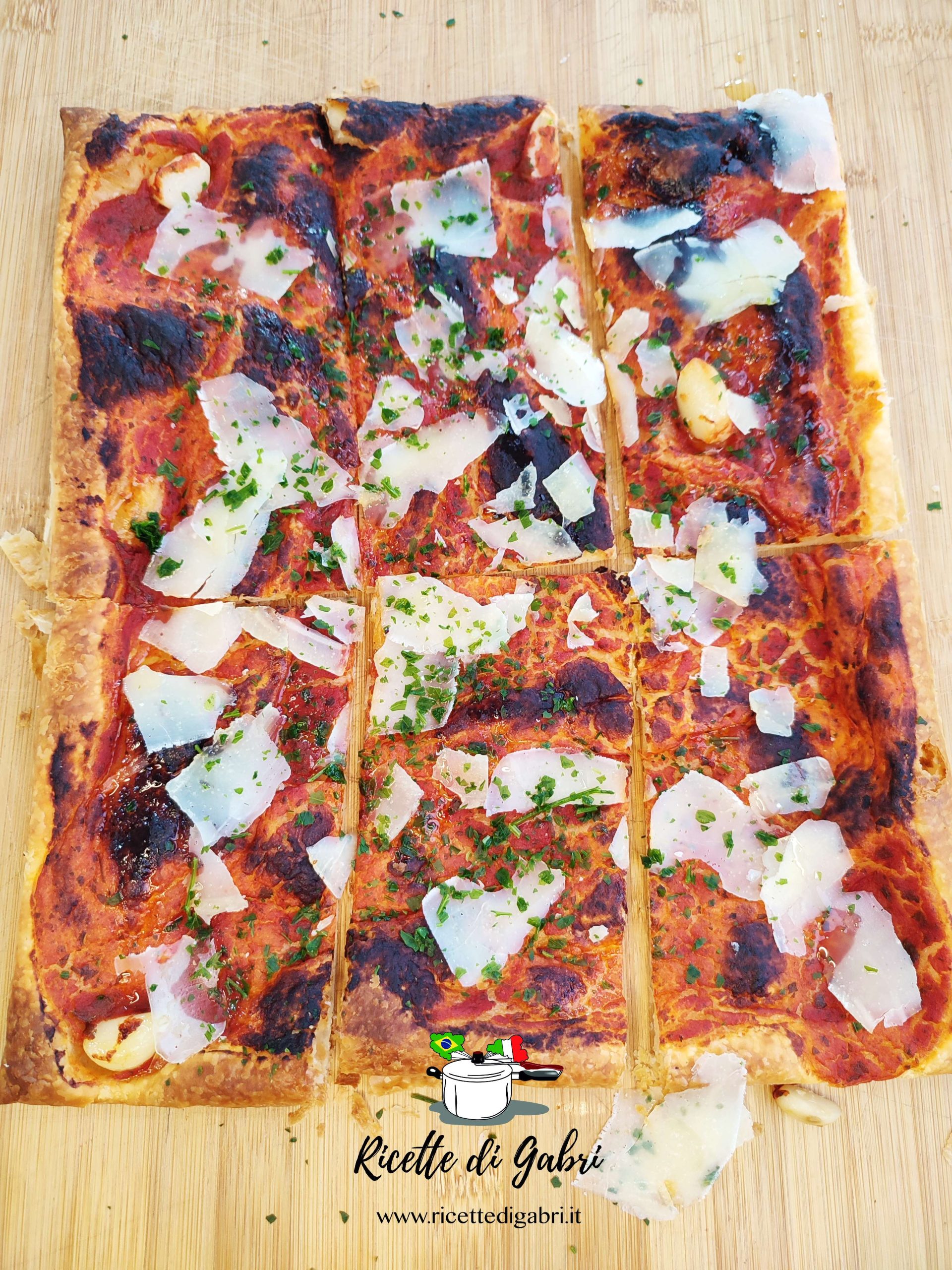 pasta sfoglia marinara ricetta facile e veloce pizza gabri