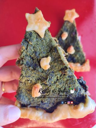 ricetta albero di natale di pasta sfoglia idee facili e veloci antipasti di natale gabri