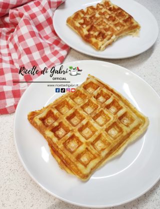 ricetta waffles senza burro e senza zucchero idea merenda bambini coccinelle di fragole gabri