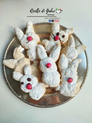 biscotti di pasqua coniglietti ricetta facile di gabri