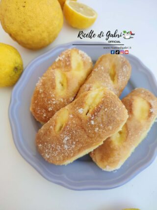 dolci senza forno. brioche limone, crema senza latte, lemon curd