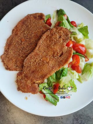 ricetta fettine di peperoni cotolette di peperoni finte cotolette di pollo con peperoni ricette veloci e sfiziose gabri