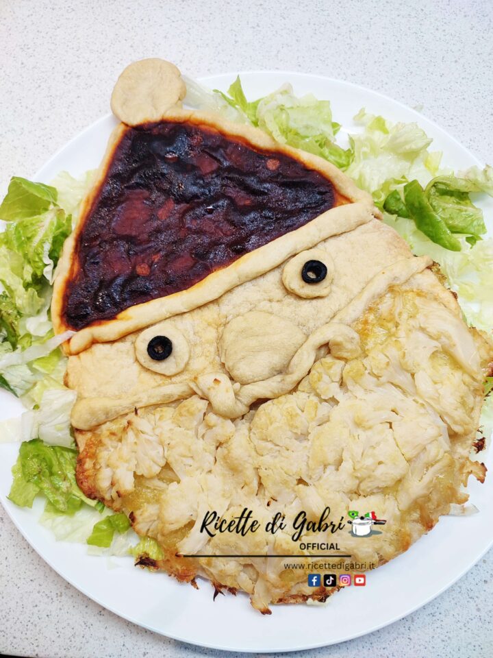 ricetta torta salata babbo natale di gabri