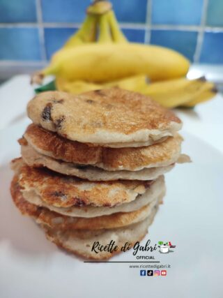 ricetta pancakes alla banana senza uova e senza farina ricetta gabri
