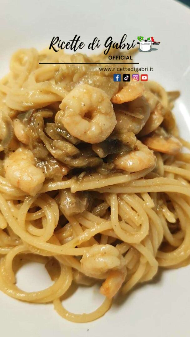 pasta gamberi carciofi gabri pasta cremosa con carciofi gamberetti gabri