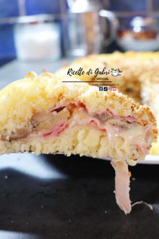 torta salata veloce al cucchiaio ricetta facile di gabri girasole con avanzi di pasta cotta semplice salvacena torta rustica